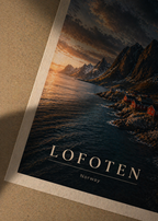 "LOFOTEN" POSTER