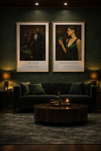 "EMERALD EVENING" POSTER