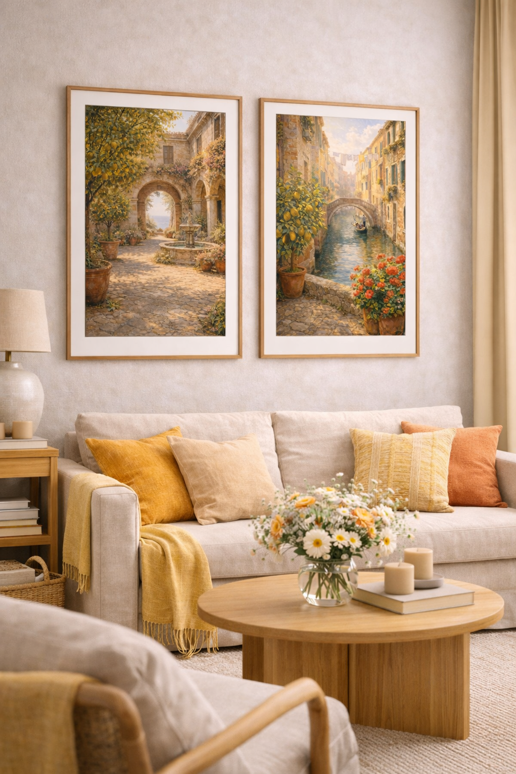 "LEMON GARDEN" POSTER