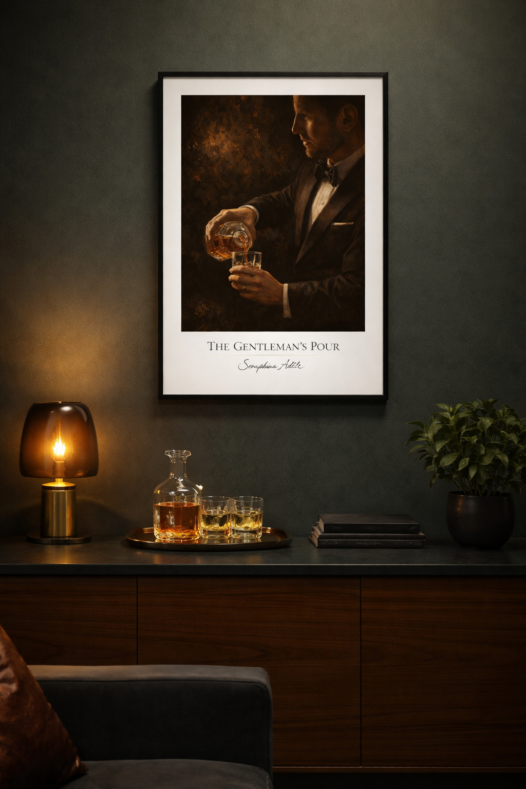 THE GENTLEMAN’S POUR POSTER