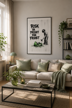 ”RISK ÄR PRISET FÖR FRIHET” POSTER