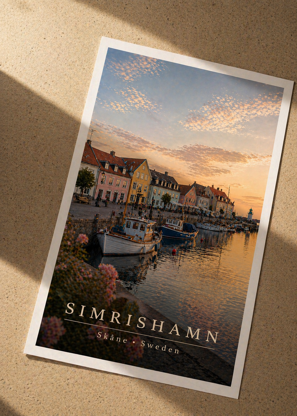 "SIMRISHAMN" POSTER
