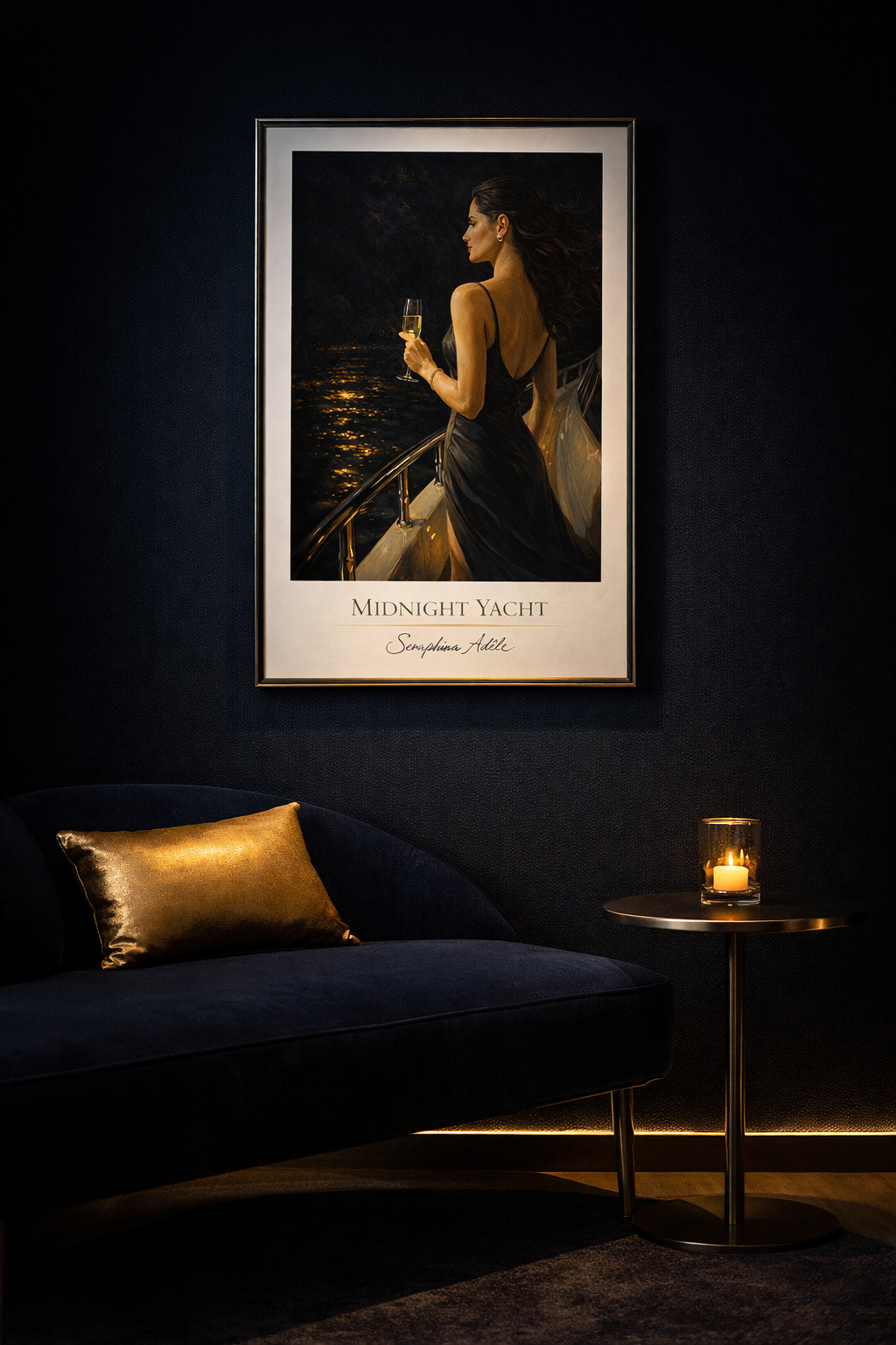 "MIDNIGHT YACHT" POSTER