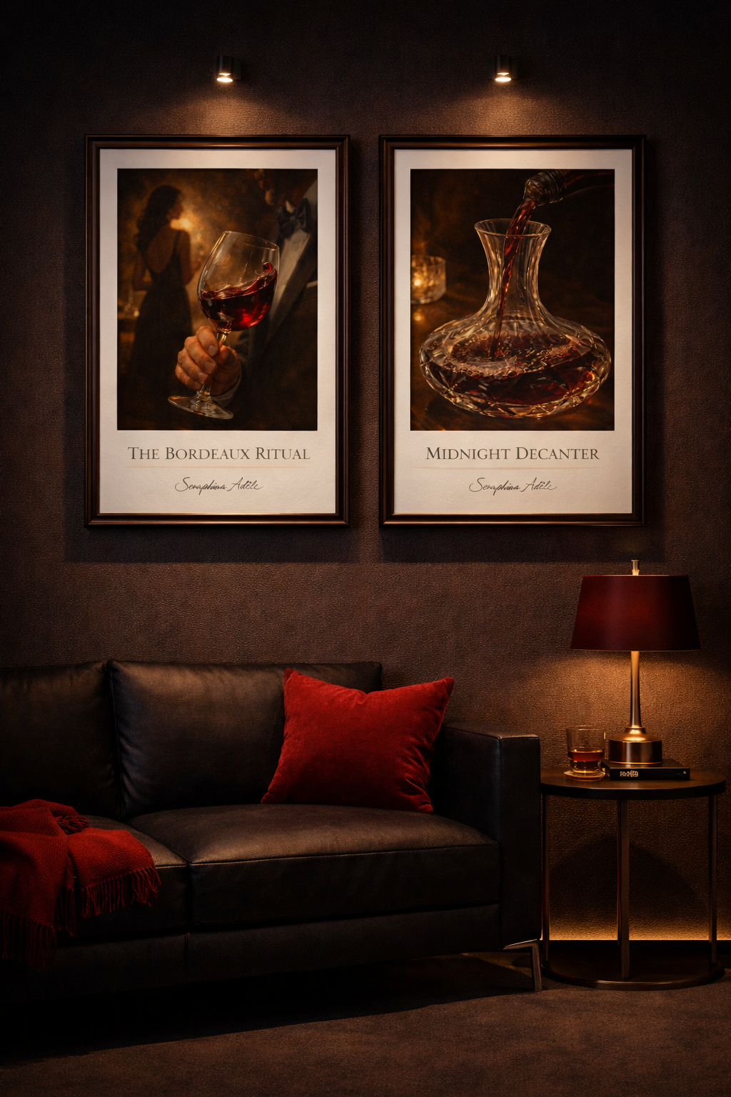 "THE BORDEAUX RITUAL" POSTER
