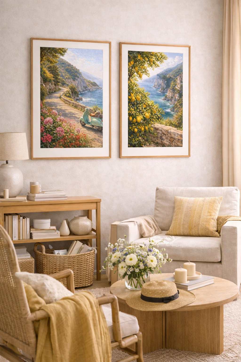 "CITRUS CLIFFS" POSTER