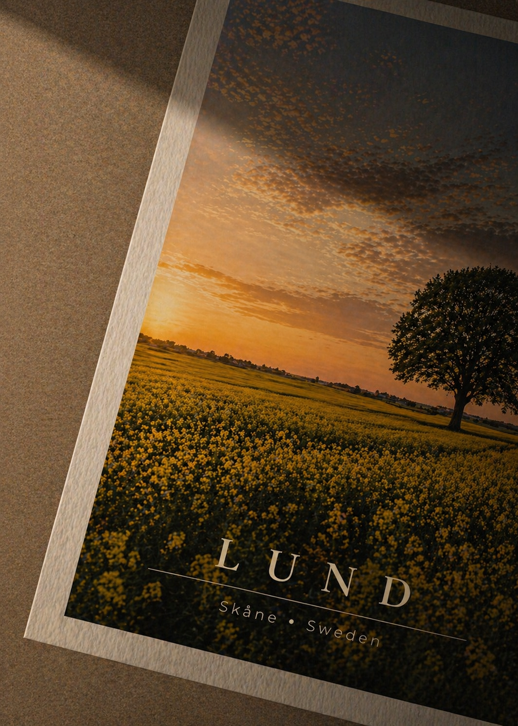 "LUND" POSTER