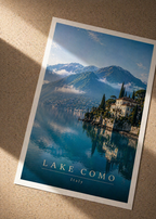 "LAKE COMO" POSTER
