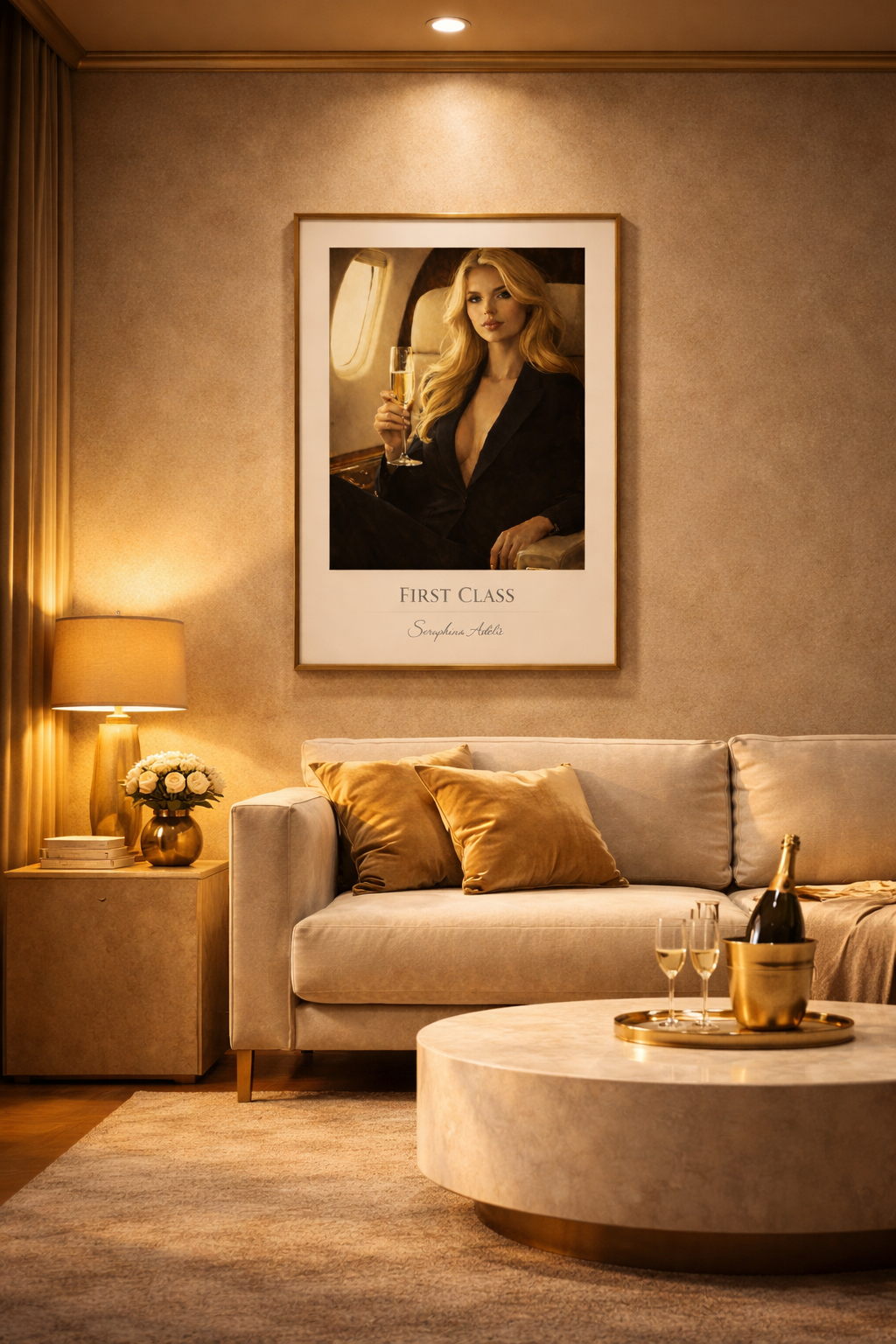 "FIRST CLASS" POSTER