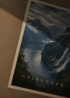 "GEIRANGER" POSTER
