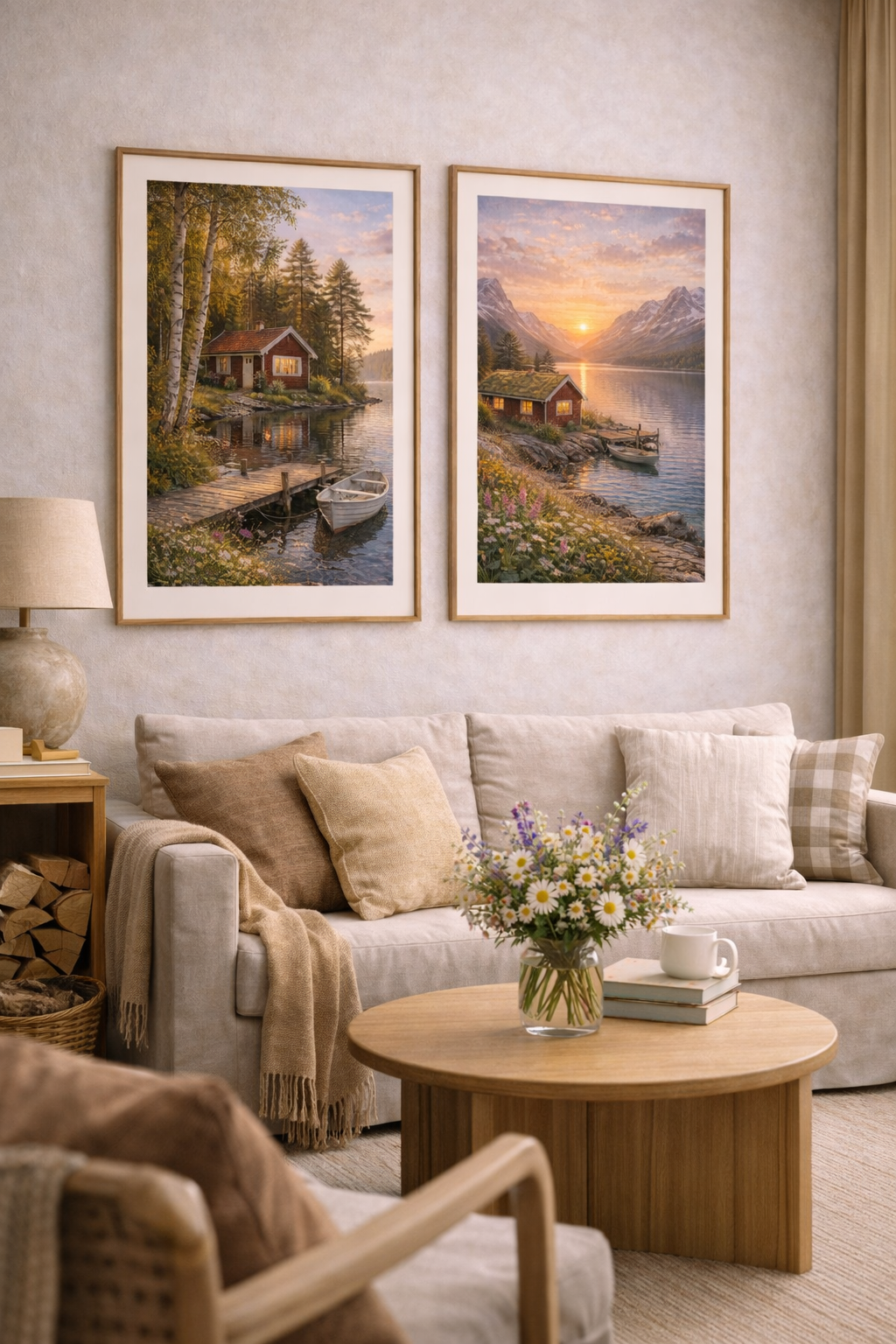"SJÖIDYLL" POSTER
