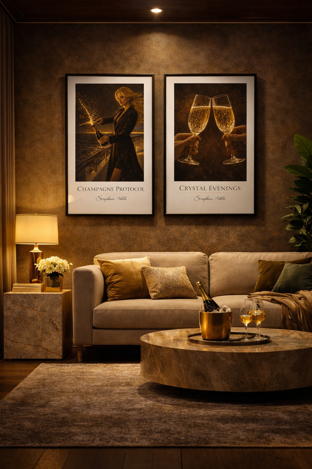 "CHAMPAGNE PROTOCOL" POSTER