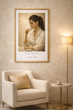 "IVORY ESPRESSO" POSTER