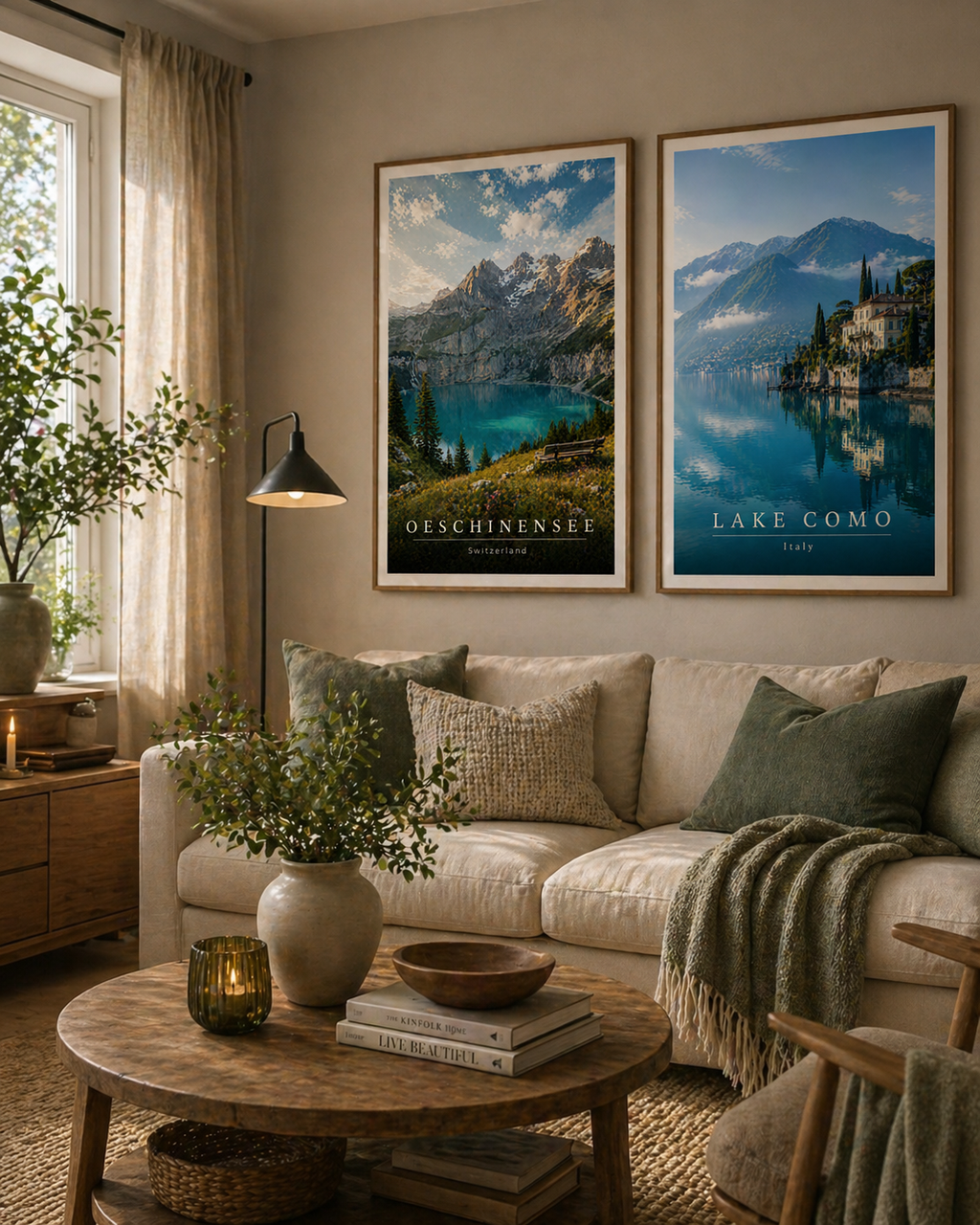 "LAKE COMO" POSTER