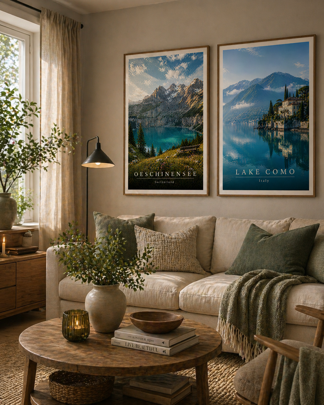 "LAKE COMO" POSTER