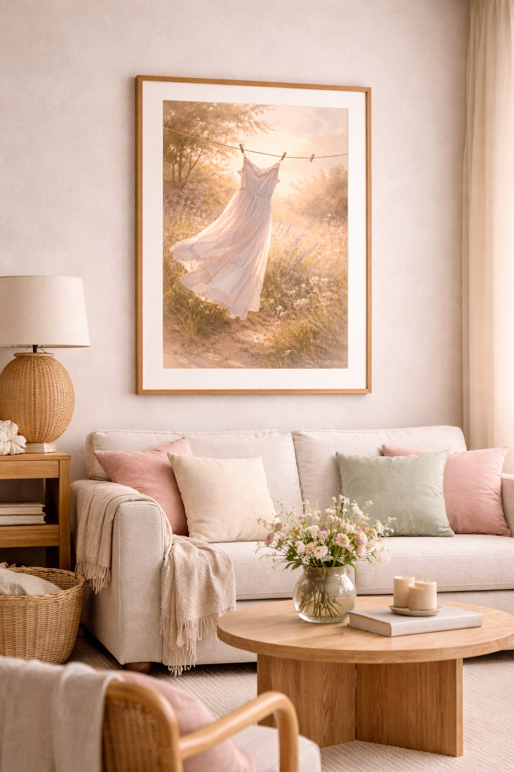 "KVARLÄMNAD" POSTER
