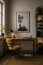 ”DU BEHÖVER INTE SE HELA VÄGEN” POSTER
