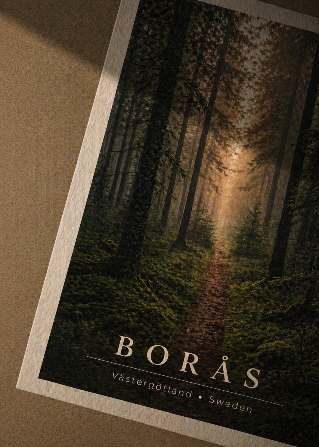 "BORÅS" POSTER