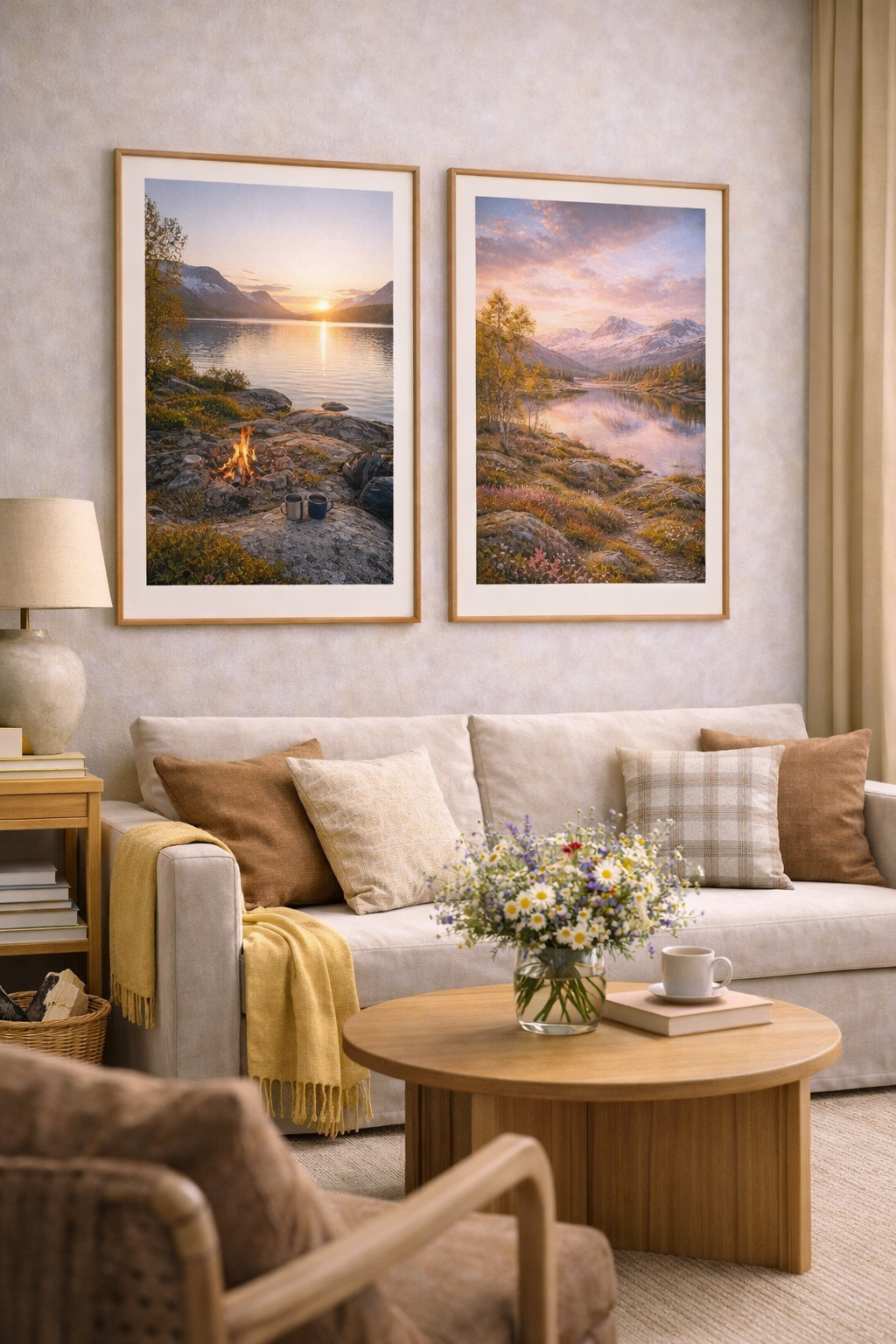 "FJÄLLGLÖD" POSTER