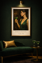 "EMERALD EVENING" POSTER
