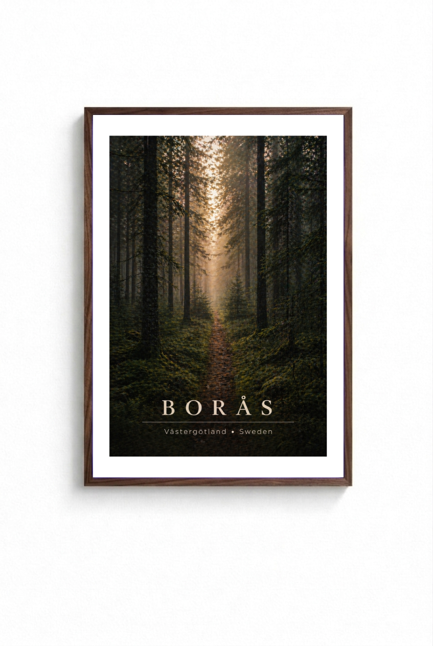 "BORÅS" POSTER