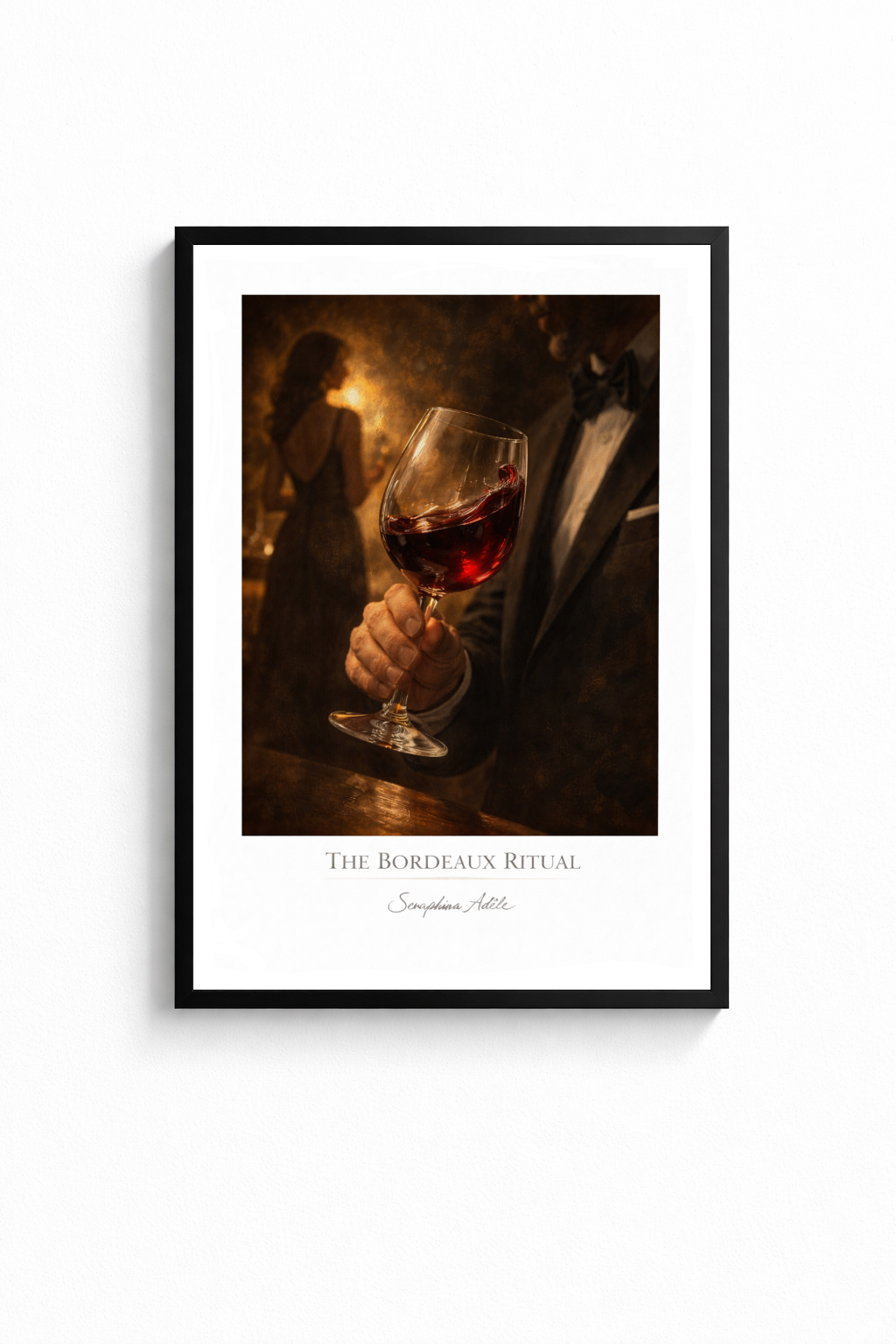 "THE BORDEAUX RITUAL" POSTER