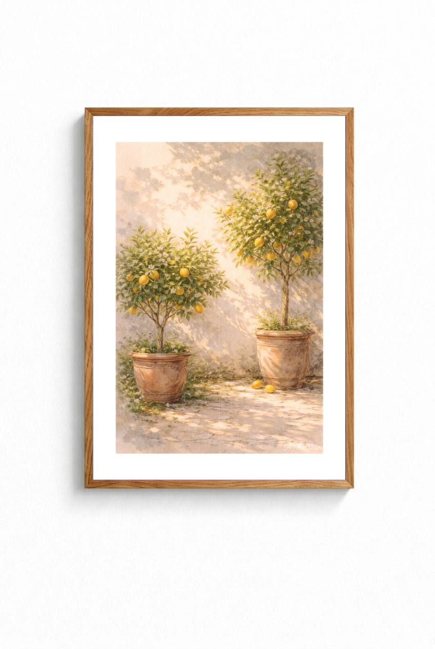 "CITRONGÅRDEN" POSTER