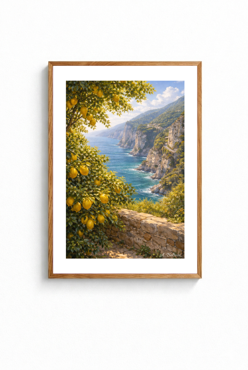 "CITRUS CLIFFS" POSTER