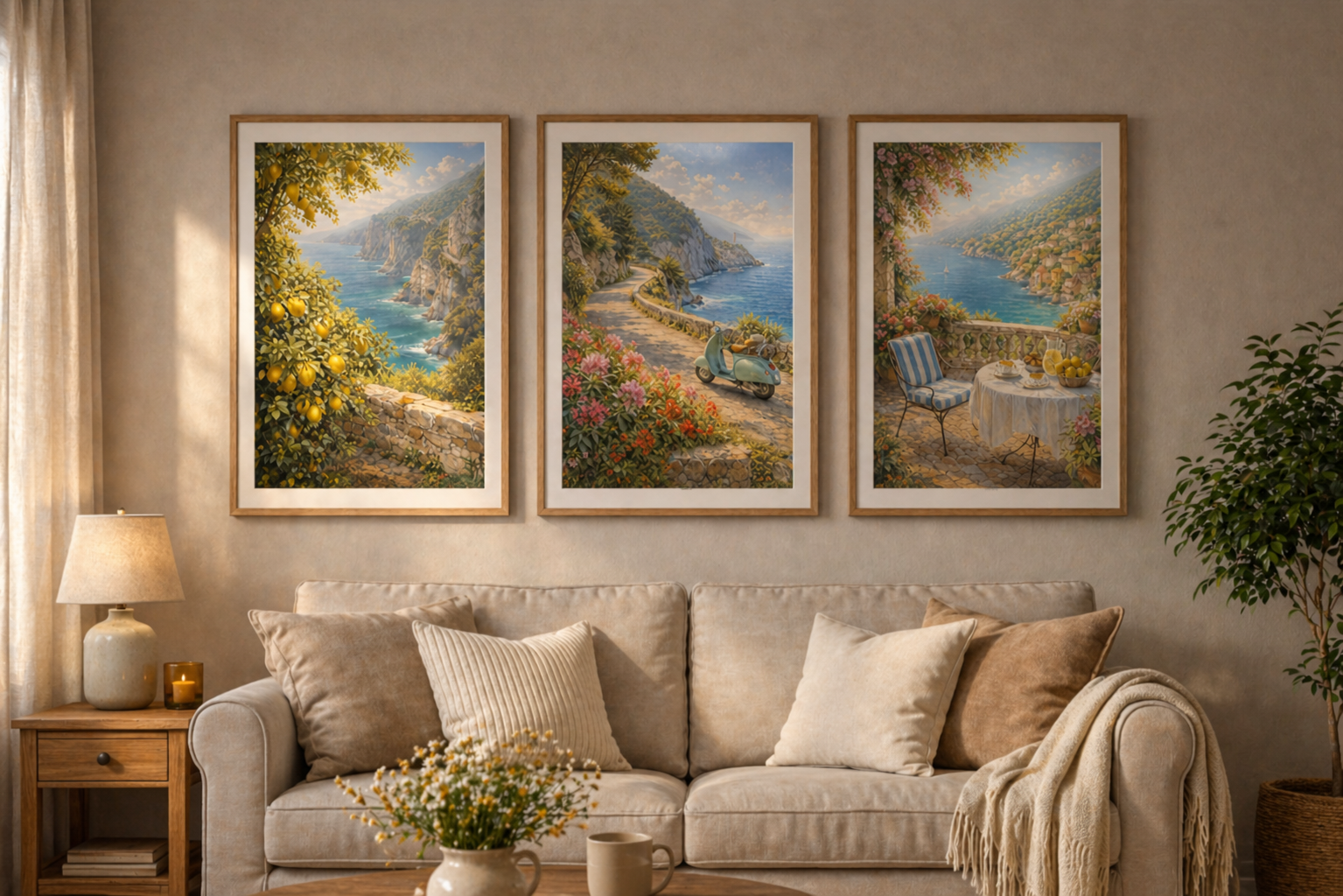 "CITRUS CLIFFS" POSTER