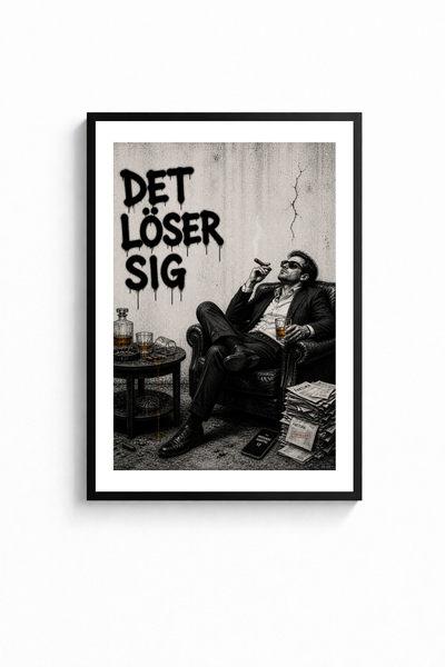 ”DET LÖSER SIG” POSTER