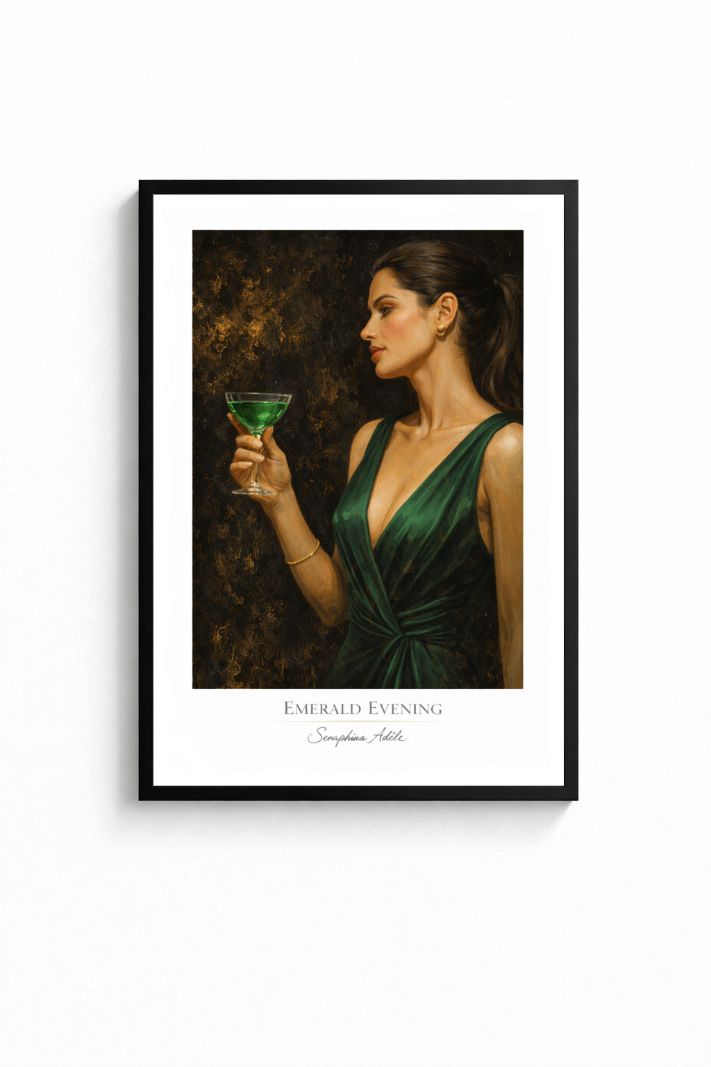 "EMERALD EVENING" POSTER