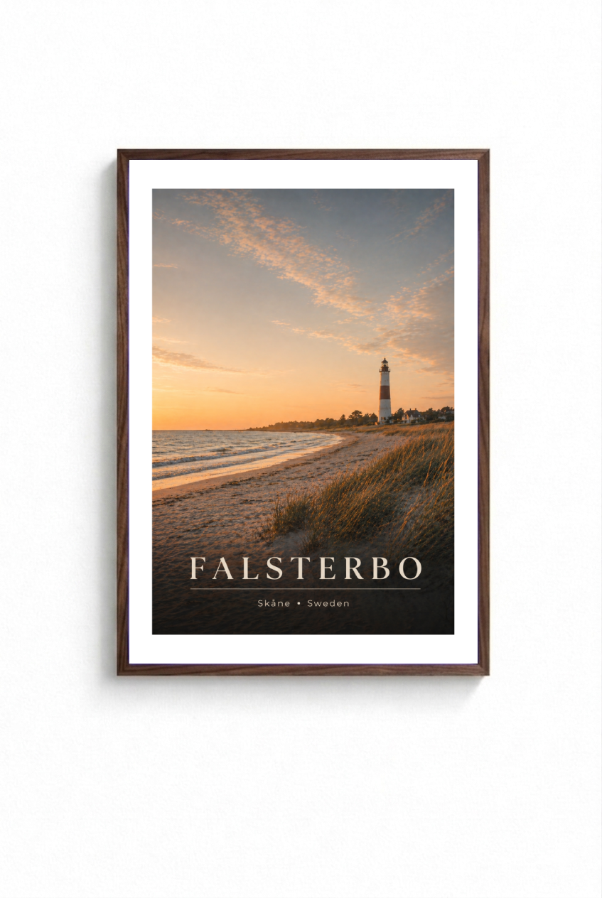 "FALSTERBO" POSTER