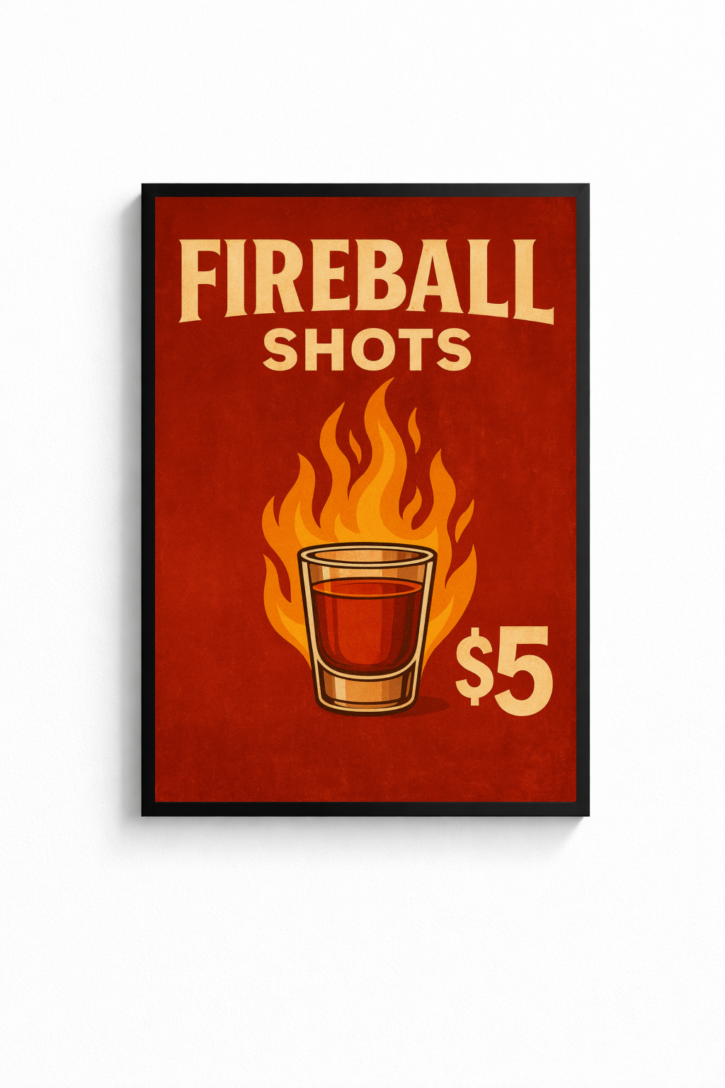 FIRE BALL NO.2 POSTER