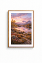 "FJÄLLSJÖ" POSTER