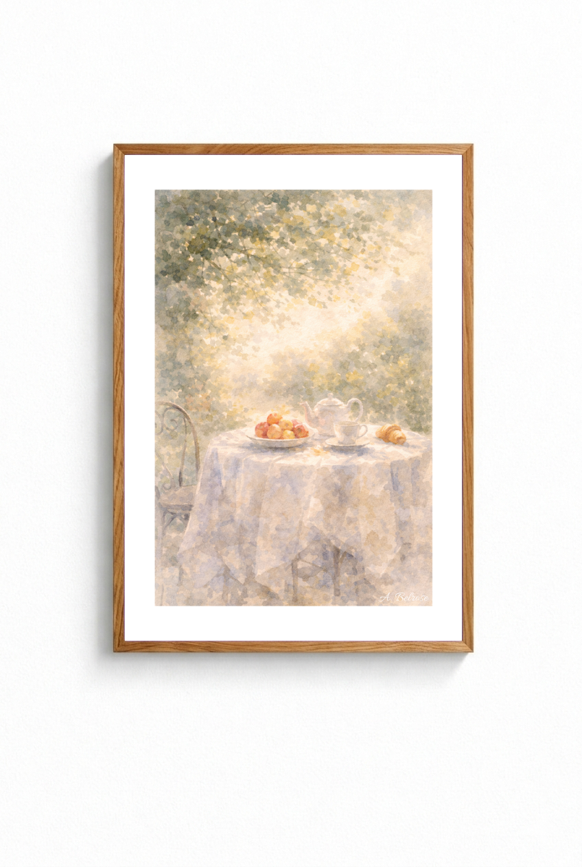 "FRUKOSTSTUND" POSTER