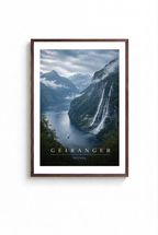 "GEIRANGER" POSTER