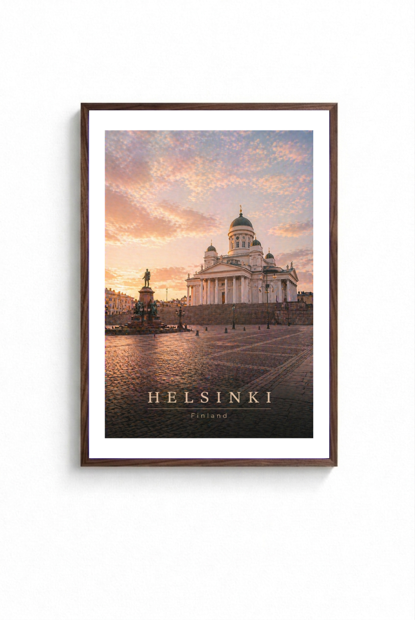 "HELSINKI" POSTER