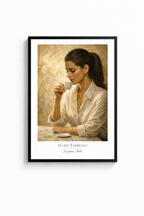 "IVORY ESPRESSO" POSTER