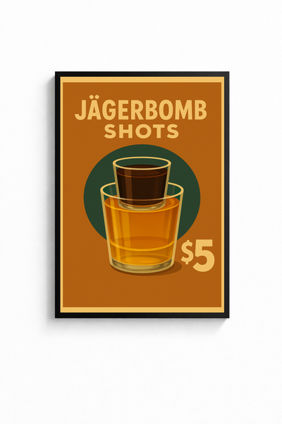 JÄGERBOMB NO.3 POSTER