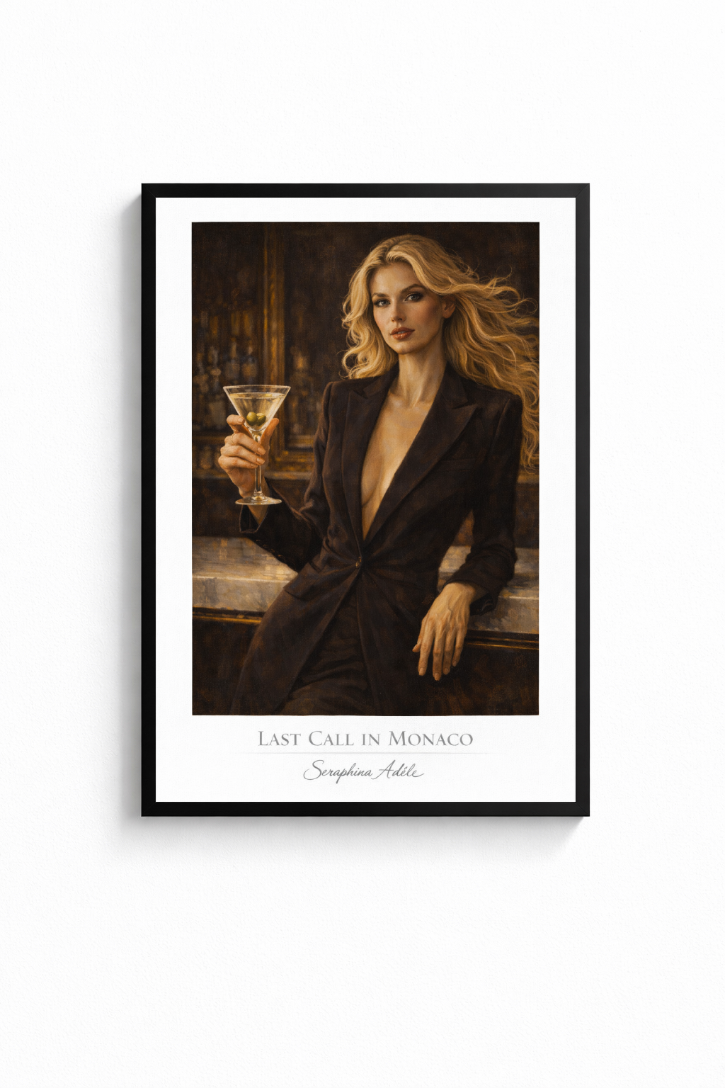 "LAST CALL IN MONACO" POSTER