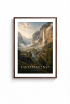 "LAUTERBRUNNEN" POSTER