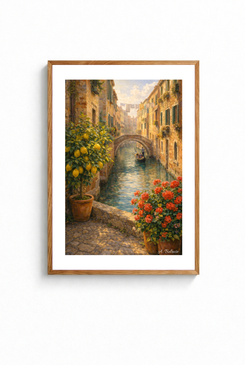 "LEMON CANAL" POSTER