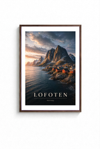 "LOFOTEN" POSTER