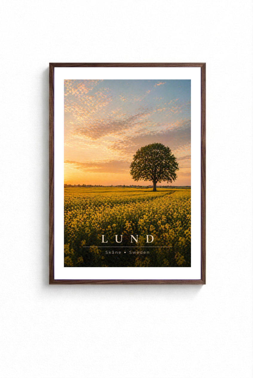 "LUND" POSTER