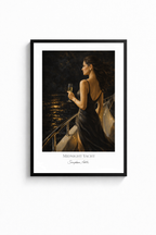 "MIDNIGHT YACHT" POSTER