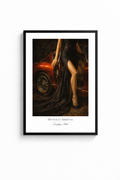 "MONACO ARRIVAL" POSTER