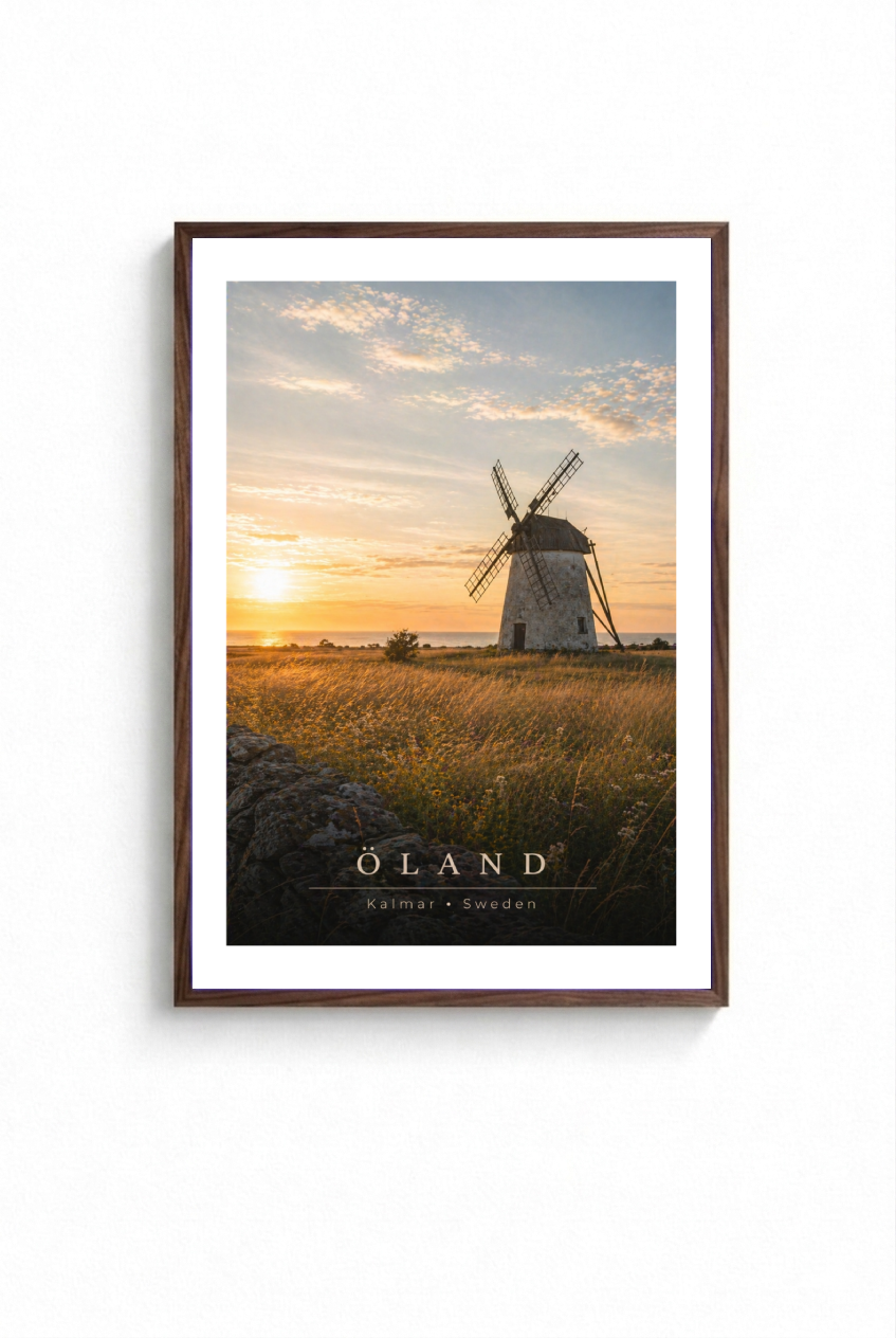 "ÖLAND" POSTER