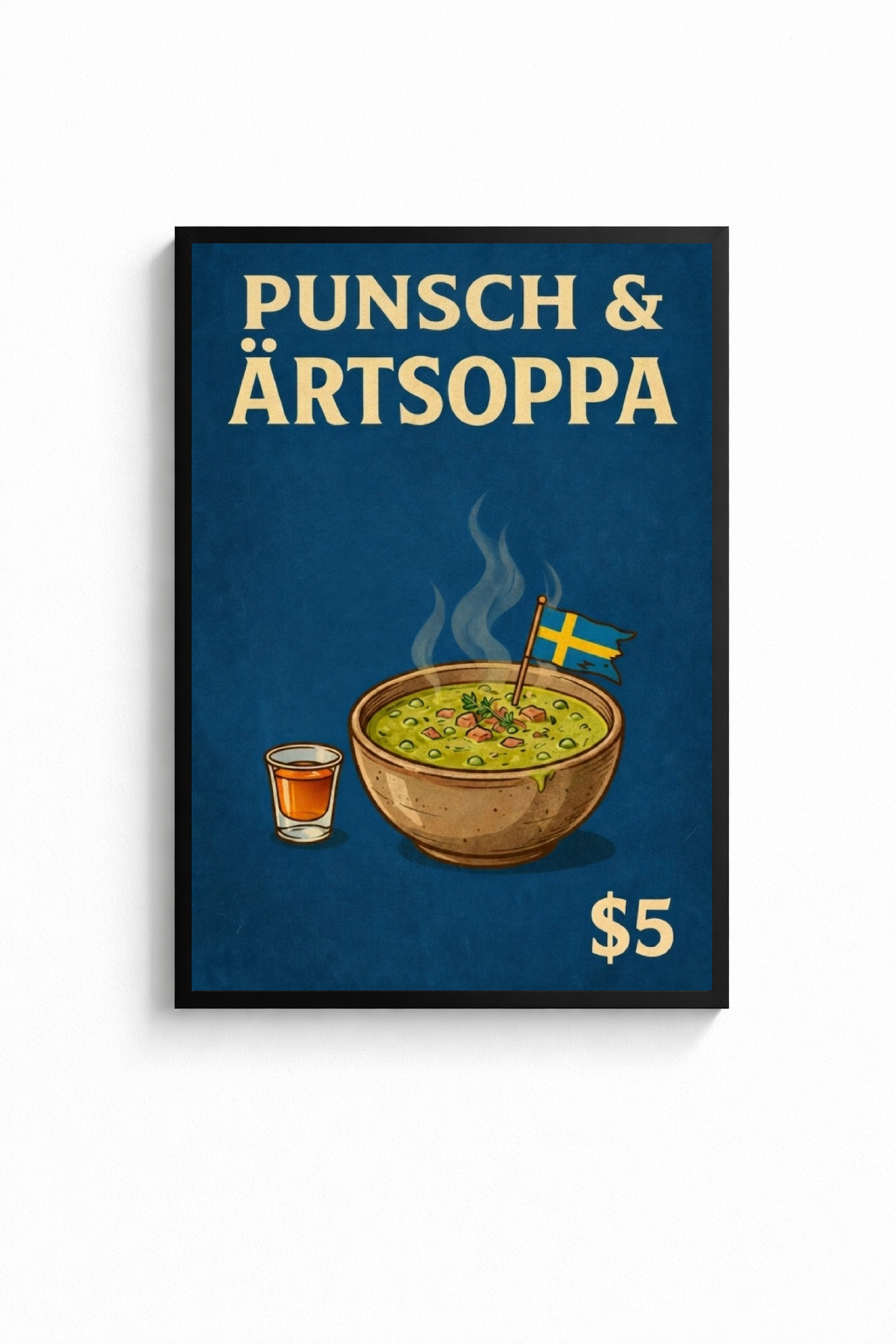 PUNSCH MED ÄRTSOPPA NO.5 POSTER