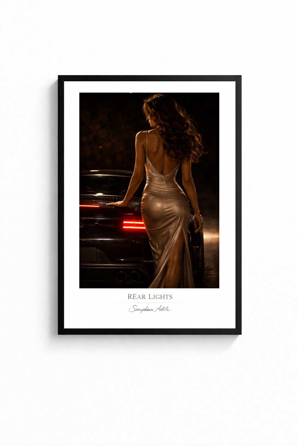 "REAR LIGHTS" POSTER