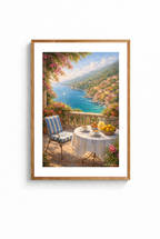 "RIVIERA BREAKFAST" POSTER