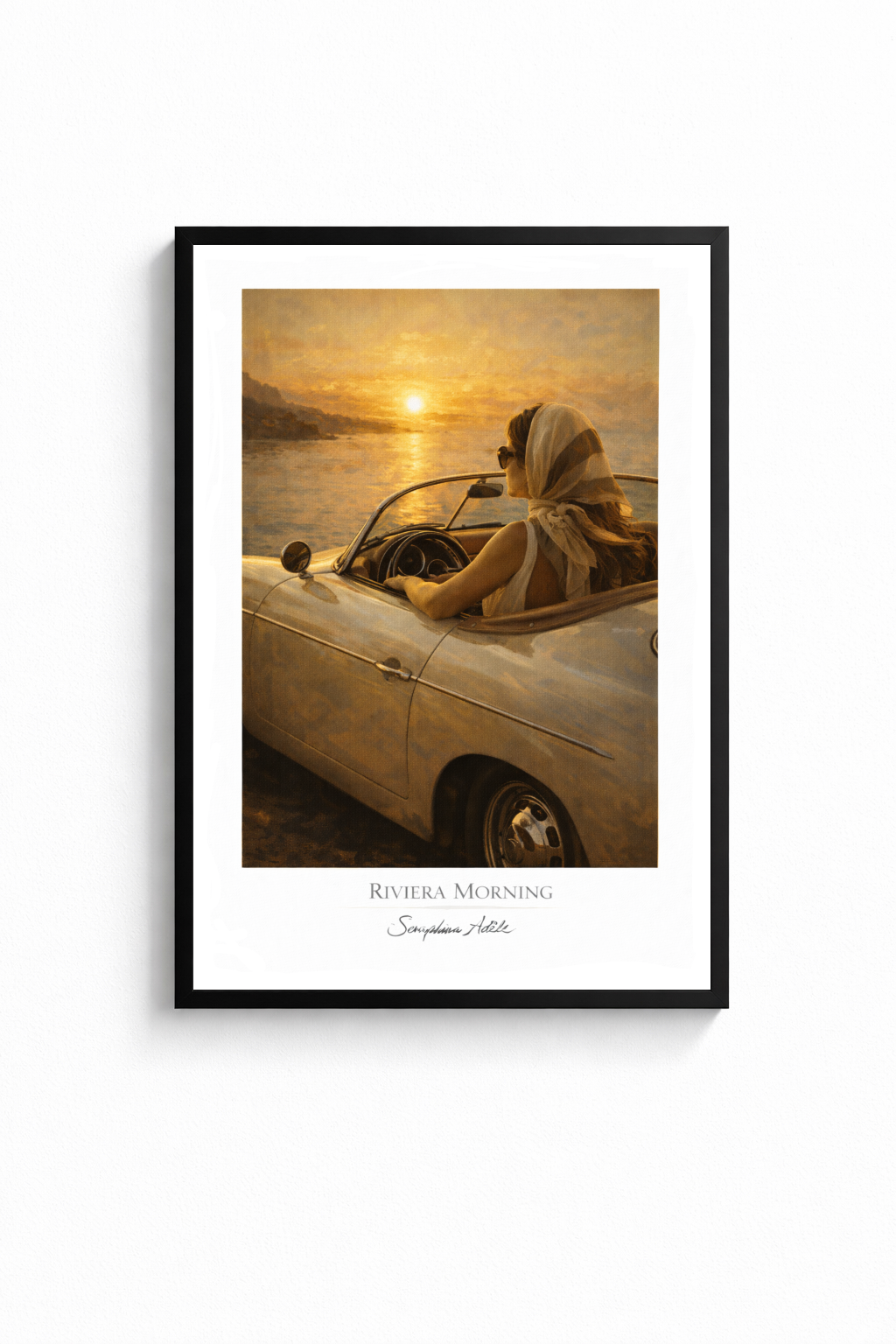"RIVIERA MORNING" POSTER
